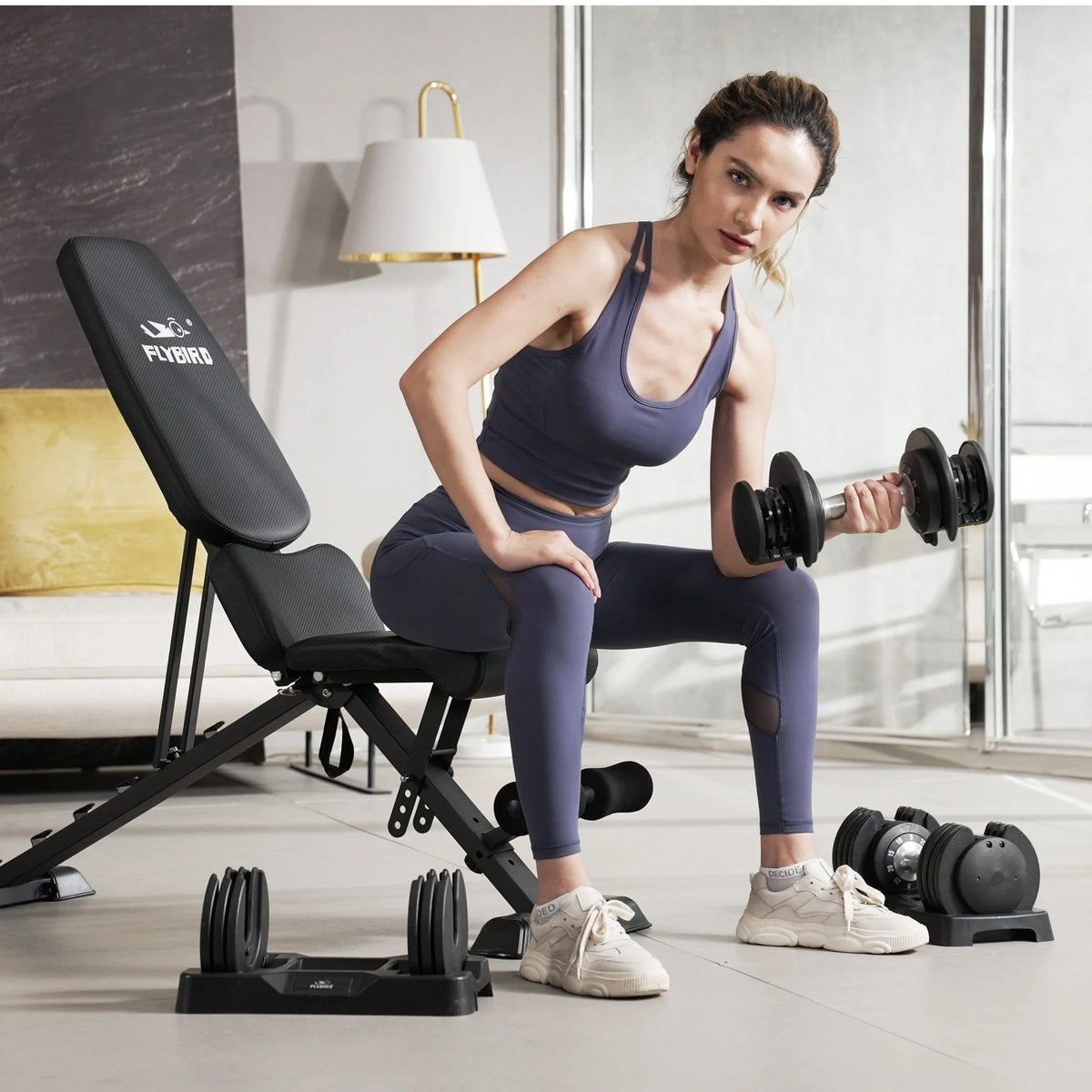Adjustable Weight Bench for Full Body Workout – fitstarstore
