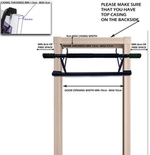 Load image into Gallery viewer, Doorway Pull Up/Chin up Bar for Home Gym