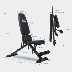Adjustable Weight Bench for Full Body Workout