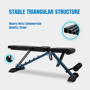 Adjustable Weight Bench for Full Body Workout