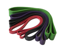 Load image into Gallery viewer, Set of 4 Pull up Assist Band Exercise Resistance Bands for Workout Body Stretch Powerlifting Band