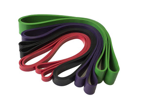 Set of 4 Pull up Assist Band Exercise Resistance Bands for Workout Body Stretch Powerlifting Band