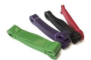 Set of 4 Pull up Assist Band Exercise Resistance Bands for Workout Body Stretch Powerlifting Band