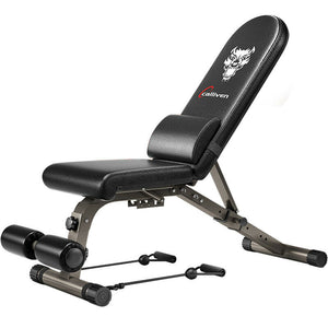 Home Gym Adjustable Workout Bench & Body Building Weight Bench Gym Rated up to 700lb