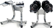 Load image into Gallery viewer, Bowflex  SelectTech  Dumbbell Stand with Built-in Towel Rack, Silver